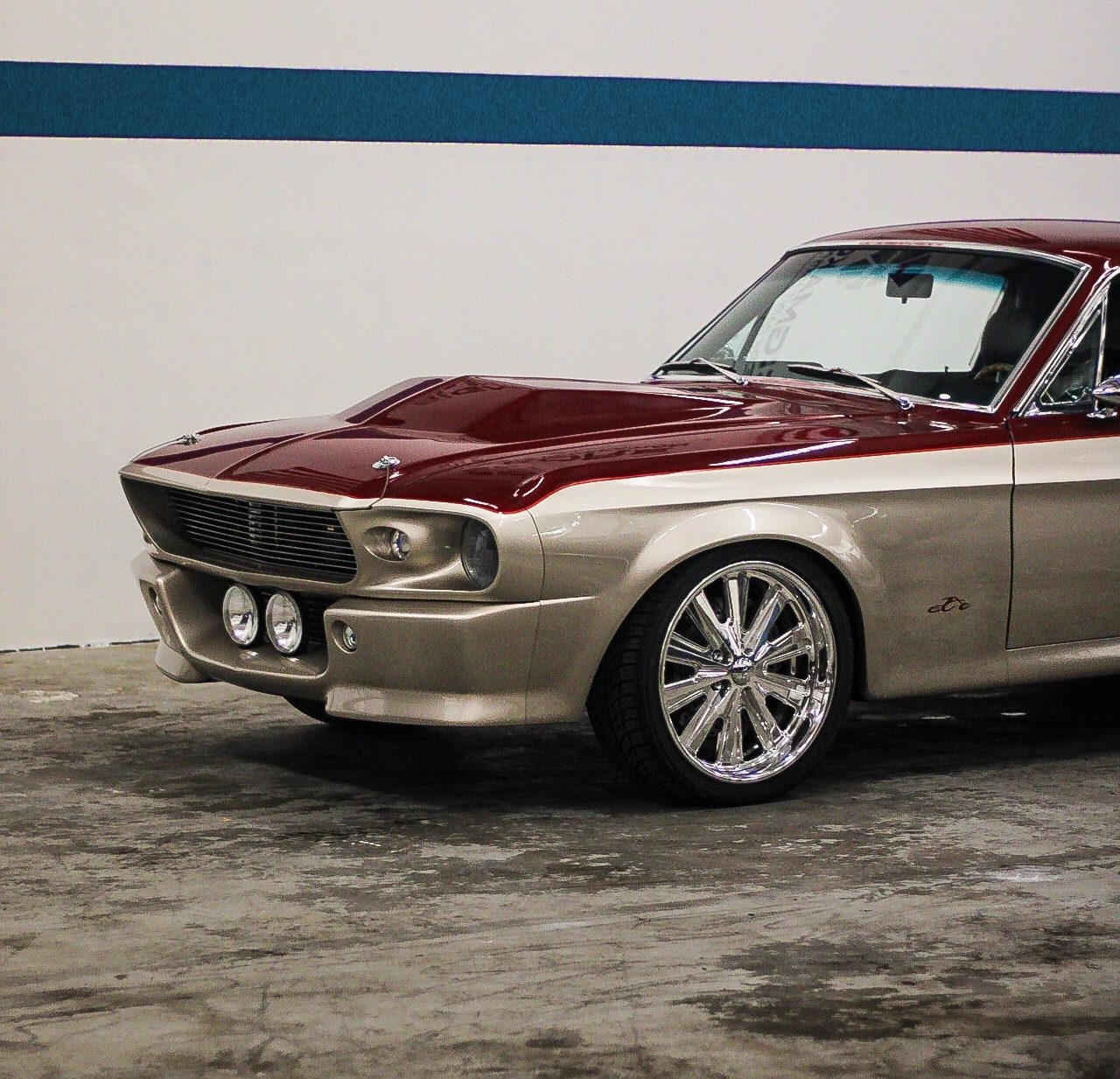 Classic Mustang detailed to a show finish